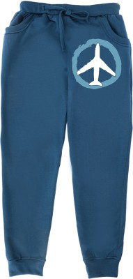 FABVIO PLUS Track Pant For Boys(Blue, Pack of 1)