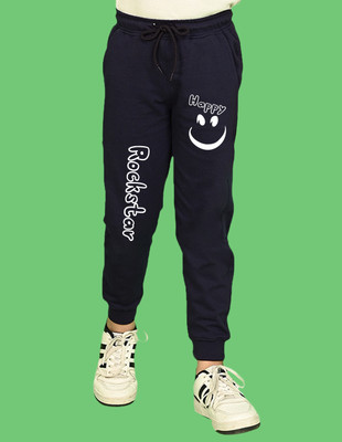 Nusyl Track Pant For Boys(Blue, Pack of 1)