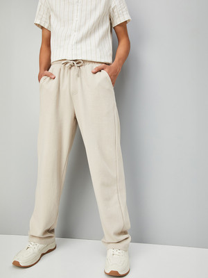 MAX Track Pant For Boys(Beige, Pack of 1)