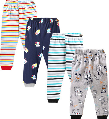 KidBee Track Pant For Baby Boys(Multicolor, Pack of 4)