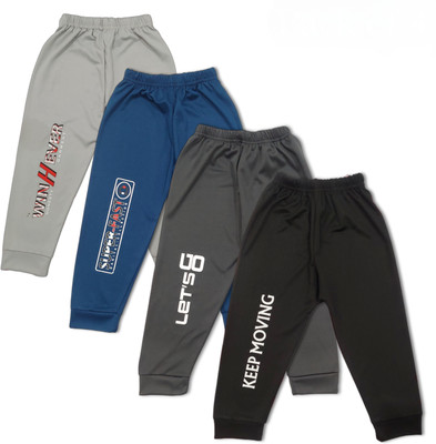 Firdous Track Pant For Boys & Girls(Black, Pack of 4)
