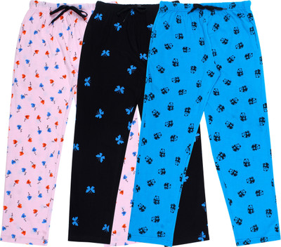 DIAZ Track Pant For Boys & Girls(Multicolor, Pack of 3)