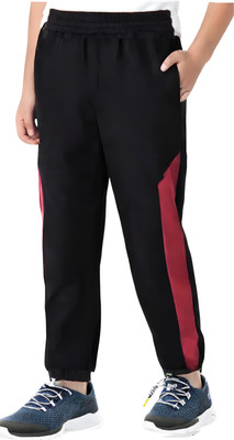 Ticoss Track Pant For Boys(Black, Pack of 1)