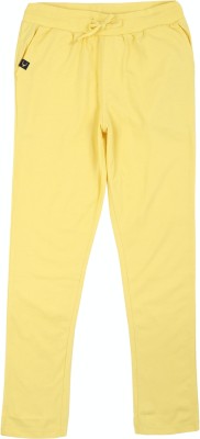 Allen Solly Track Pant For Boys(Yellow, Pack of 1)