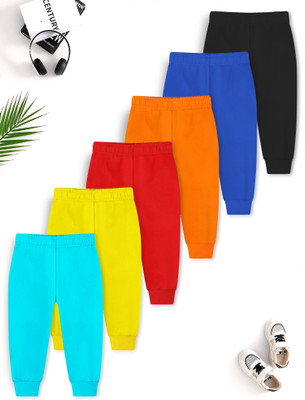 Trampoline Track Pant For Boys & Girls(Multicolor, Pack of 6)