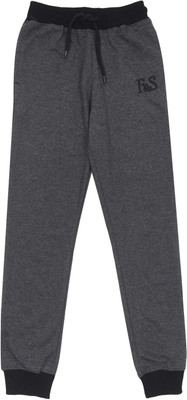 F&S Track Pant For Boys(Grey, Pack of 1)
