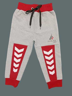 ULALAA CREATION Track Pant For Baby Boys(Grey, Pack of 1)