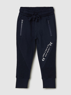 MAX Track Pant For Boys(Dark Blue, Pack of 1)