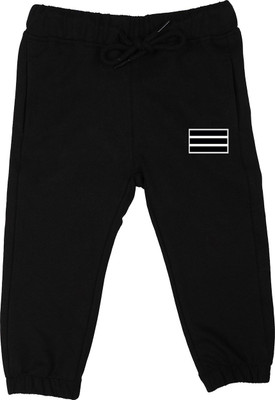 WYM TREND Track Pant For Boys(Black, Pack of 1)