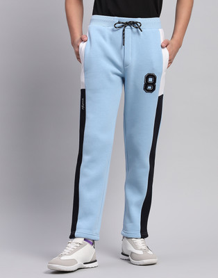 MONTE CARLO Track Pant For Boys(Light Blue, Pack of 1)