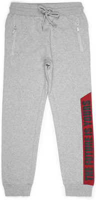 PROVOGUE Track Pant For Boys(Grey, Pack of 1)