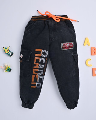 SARDAR DRESSES Track Pant For Boys(Black, Pack of 1)