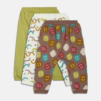MINI KLUB Track Pant For Baby Boys(Multicolor, Pack of 3)