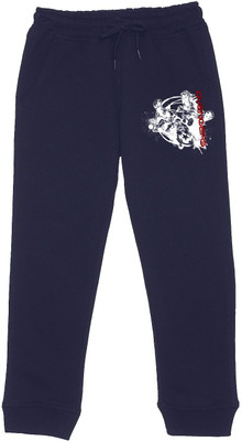 MARVEL BY MISS & CHIEF Track Pant For Boys(Blue, Pack of 1)