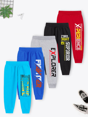 Trampoline Track Pant For Boys & Girls(Multicolor, Pack of 5)