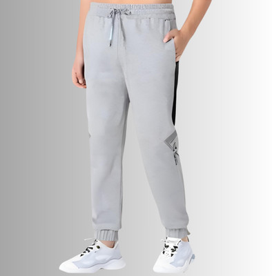 Ticoss Track Pant For Boys(Grey, Pack of 1)