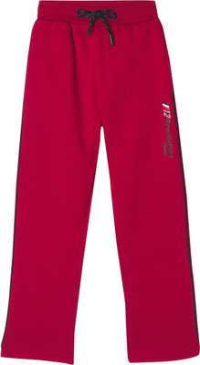 MONTE CARLO Track Pant For Boys(Red, Pack of 1)