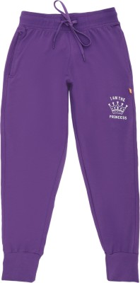 PROTEENS Track Pant For Girls(Purple, Pack of 1)