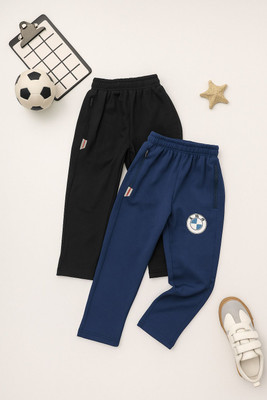 ABT Track Pant For Boys & Girls(Black, Pack of 2)