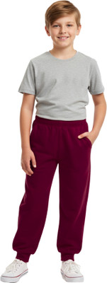 Sakuya Track Pant For Boys(Maroon, Pack of 1)