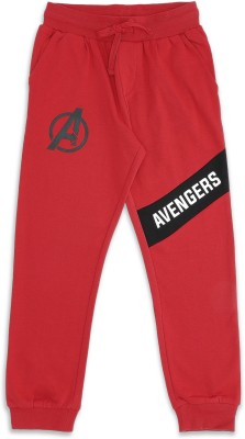 Pantaloons Junior Track Pant For Boys(Red, Pack of 1)
