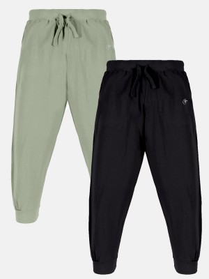 KiddoPanti Track Pant For Boys & Girls(Light Green, Pack of 2)