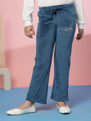 Albion Track Pant For Girls(Dark Green, Pack of 1)