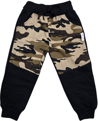 LILBITS Track Pant For Boys(Brown, Pack of 1)