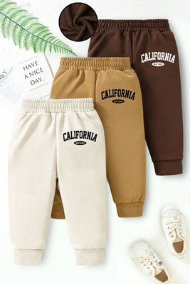 Trampoline Track Pant For Boys & Girls(Multicolor, Pack of 3)