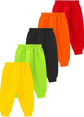 King Born Track Pant For Baby Boys & Baby Girls(Multicolor, Pack of 5)