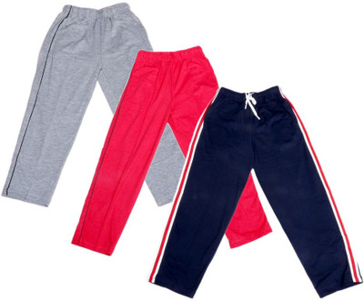 Indstar Track Pant For Boys & Girls(Red, Pack of 3)