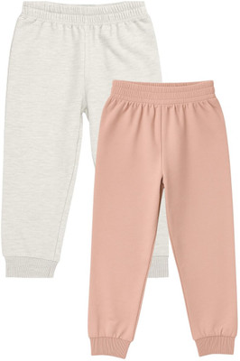 HuggleBug Track Pant For Boys & Girls(White, Pack of 2)