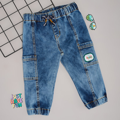 Pantaloons Baby Track Pant For Baby Boys(Blue, Pack of 1)