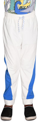 Spunkies Track Pant For Boys(White, Pack of 1)