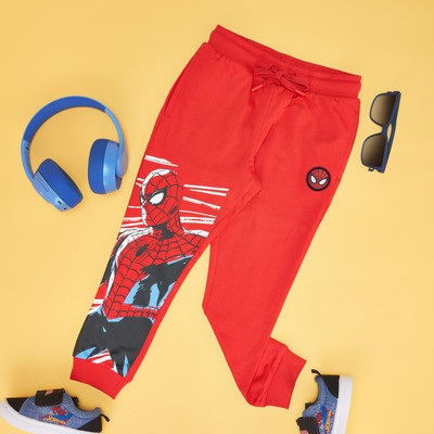 Pantaloons Junior Track Pant For Boys(Red, Pack of 1)