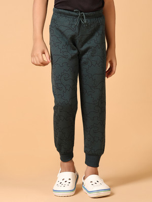 V-MART Track Pant For Boys(Green, Pack of 1)