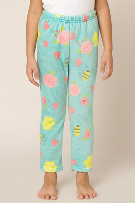 Camey Track Pant For Girls(Light Blue, Pack of 1)