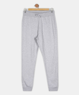 United Colors of Benetton Track Pant For Boys(Grey, Pack of 1)