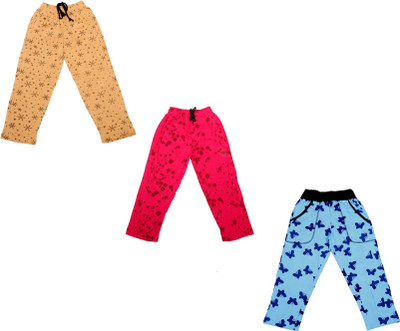 Indstar Track Pant For Girls(Multicolor, Pack of 3)