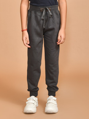 SKYKNIT Track Pant For Boys(Grey, Pack of 1)