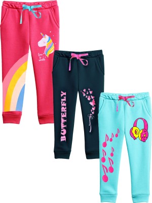 Kuchipoo Track Pant For Girls(Multicolor, Pack of 3)