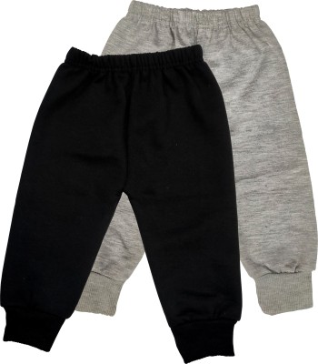 Surfbae Track Pant For Baby Boys & Baby Girls(Black, Pack of 2)