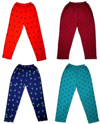 LOVO Track Pant For Girls(Multicolor, Pack of 4)