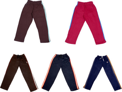 Indstar Track Pant For Boys(Multicolor, Pack of 5)