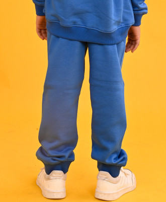 anthrilo Track Pant For Baby Boys(Blue, Pack of 1)