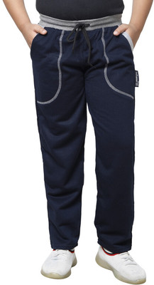 KAVYA Track Pant For Boys(Blue, Pack of 1)
