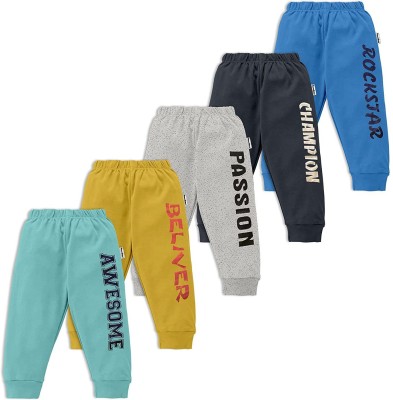 NammaBaby Track Pant For Boys(Multicolor, Pack of 5)