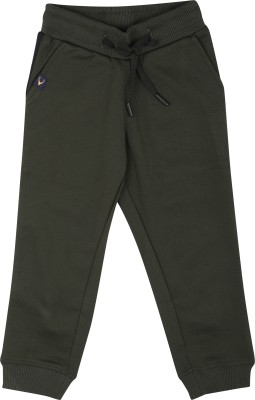 Allen Solly Track Pant For Boys(Black, Pack of 1)