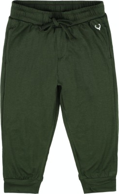 Allen Solly Track Pant For Boys(Green, Pack of 1)