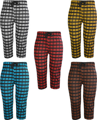 Just Live Fashionn Track Pant For Baby Boys(Multicolor, Pack of 5)